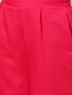 solid flared palazzo - 17326280 - Standard Image - 5