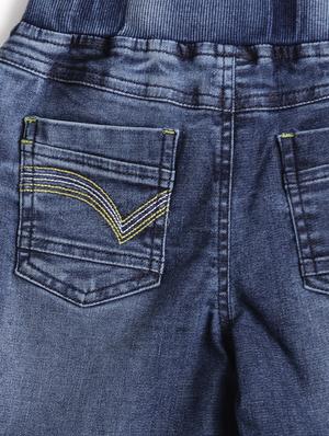 blue denim three fourth - 17326282 - Standard Image - 3