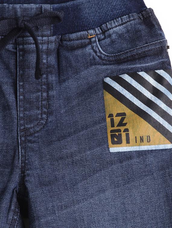 navy blue denim three fourth - 17326283 - Zoom Image - 3