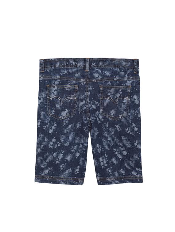 navy blue denim three fourth - 17326287 - Zoom Image - 2