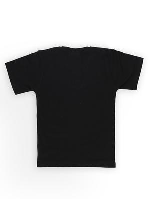 black cotton tshirt - 17326675 - Standard Image - 2