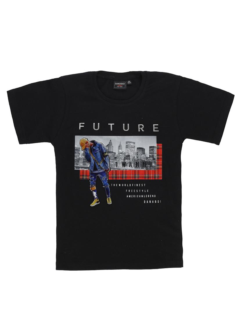 black cotton tshirt - 17326675 - Zoom Image - 1