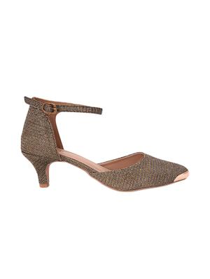 brown pu slip on pumps - 17326861 - Standard Image - 2