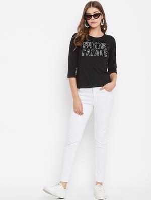 round neck graphic tee - 17327352 - Standard Image - 4