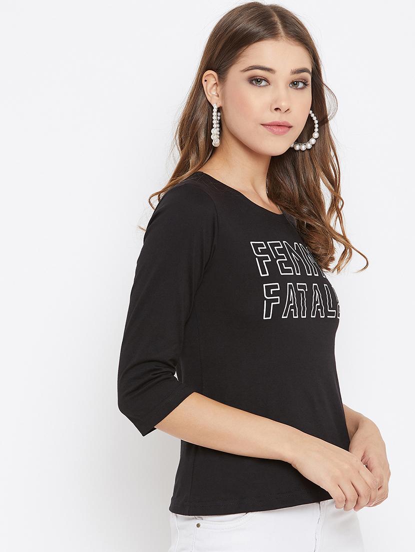 round neck graphic tee - 17327352 - Zoom Image - 2