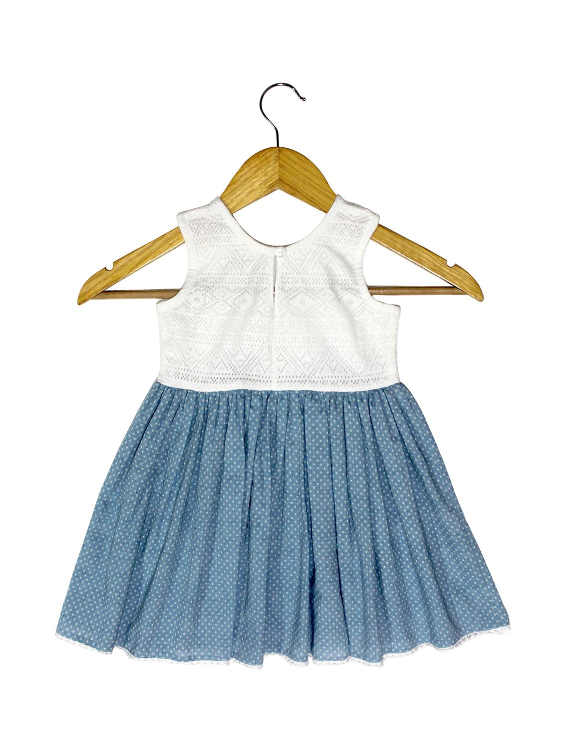 white cotton frock - 17327395 - Zoom Image - 2