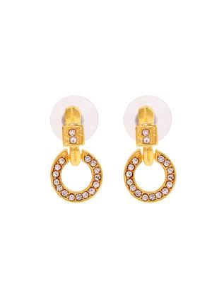 white metal chandellier earring - 17327587 - Standard Image - 3