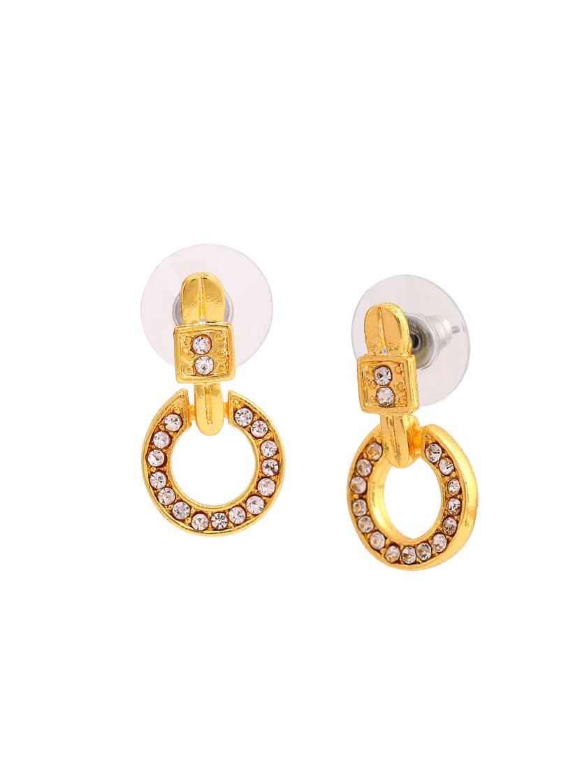 white metal chandellier earring - 17327587 - Zoom Image - 2