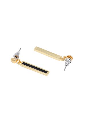 black metal drop earring - 17327615 - Standard Image - 3
