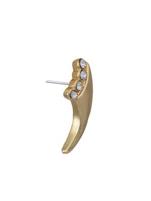 gold metal studs earring - 17327782 - Standard Image - 3