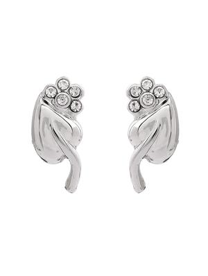 silver metal studs earring - 17327787 - Standard Image - 2