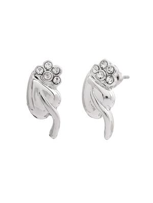 silver metal studs earring - 17327787 - Standard Image - 3