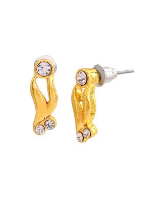 goldmetal studs earring - 17327795 - Standard Image - 4