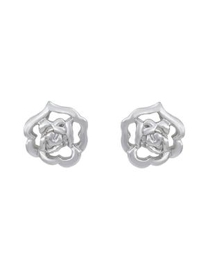 silver metal studs earring - 17327808 - Standard Image - 2