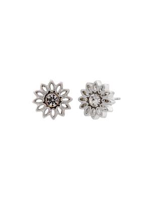silver metal studs earring - 17327813 - Standard Image - 2
