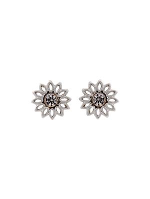 silver metal studs earring - 17327813 - Standard Image - 3