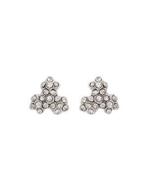 silver metal studs earring - 17327869 - Standard Image - 2
