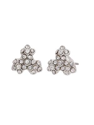 silver metal studs earring - 17327869 - Standard Image - 4