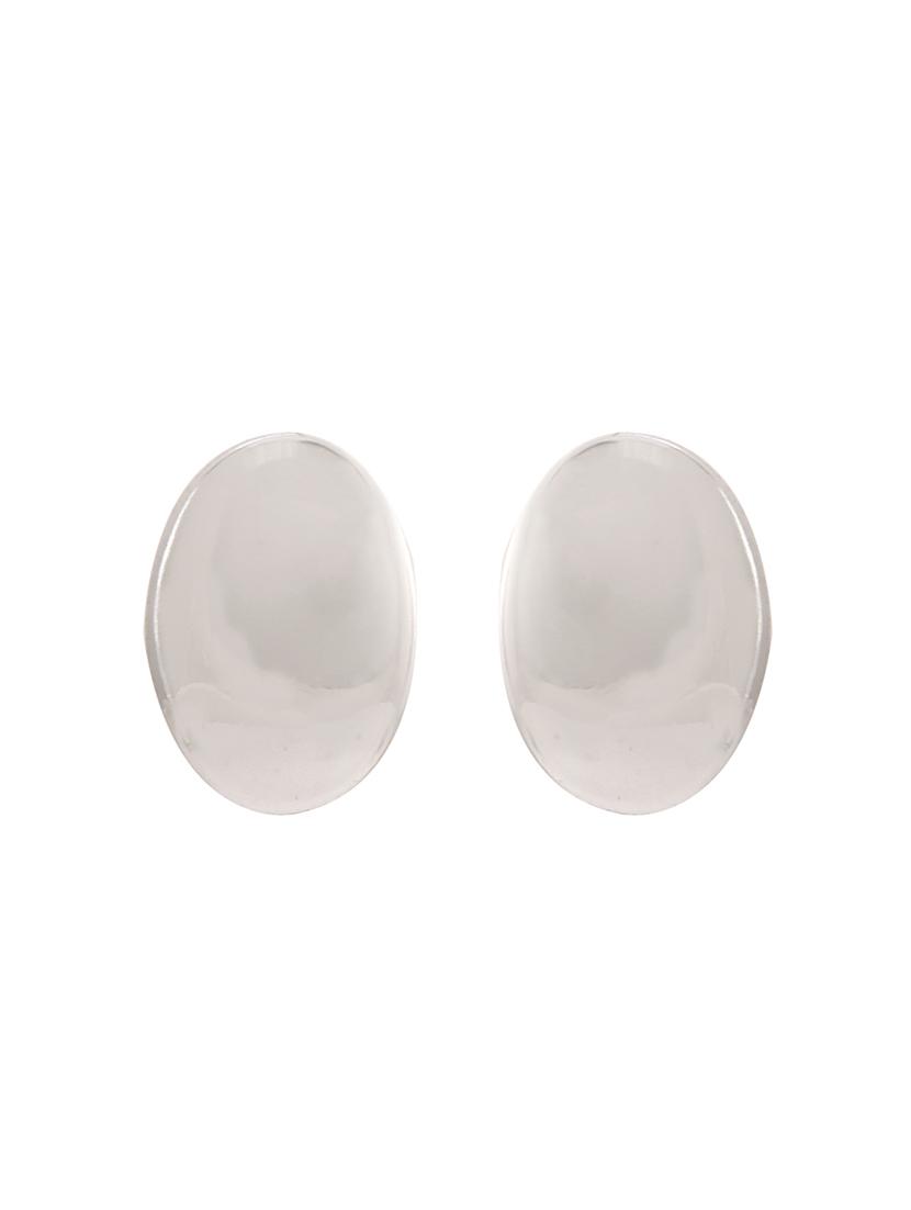 silver metal studs earring - 17327873 - Zoom Image - 2