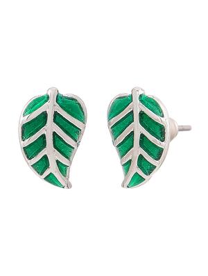 silver metal studs earring - 17327929 - Standard Image - 2
