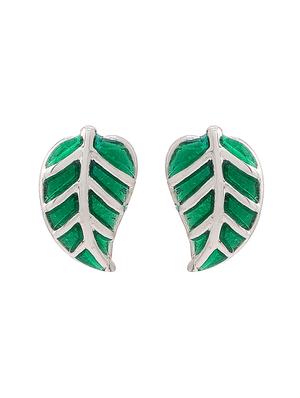 silver metal studs earring - 17327929 - Standard Image - 3