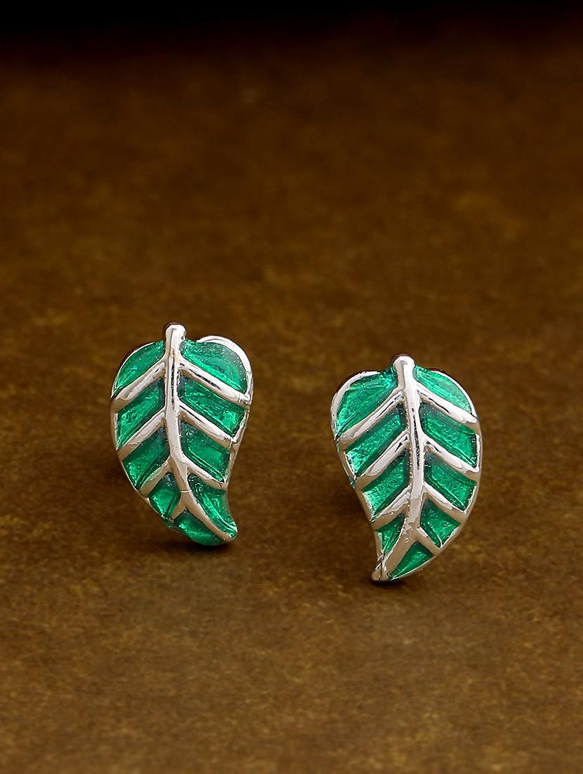silver metal studs earring - 17327929 - Zoom Image - 1