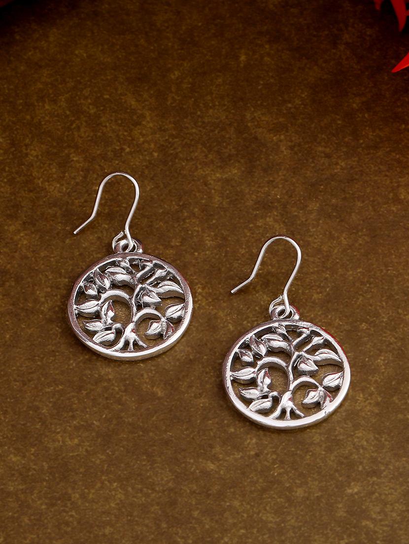 silver metal chandellier earring - 17327933 - Zoom Image - 1
