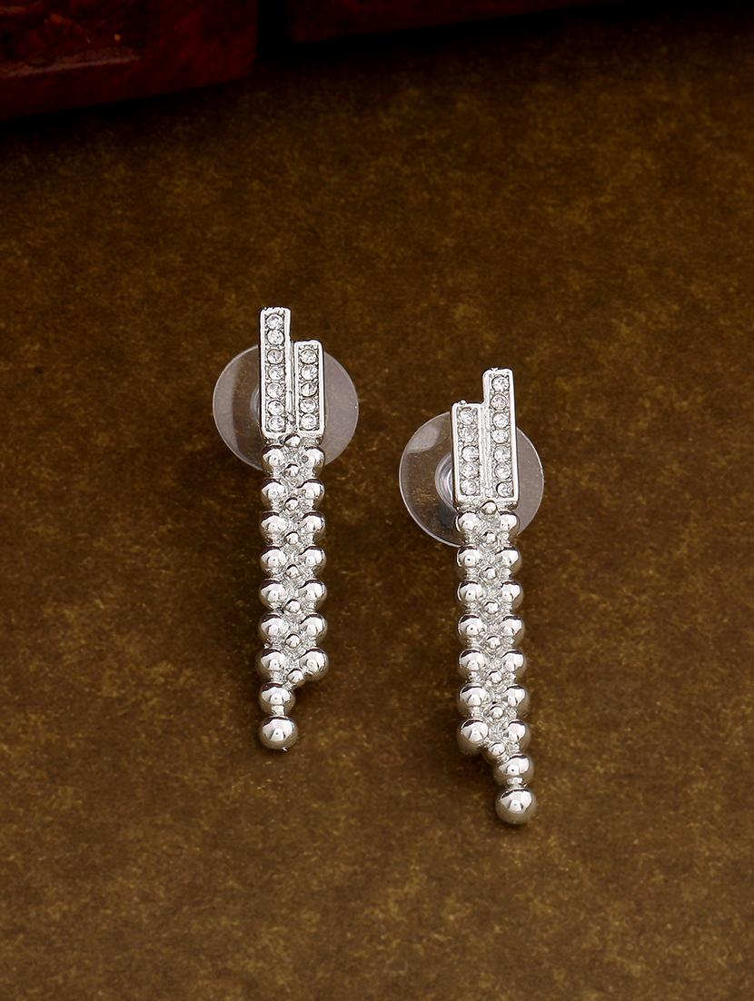 silver metal studs earring - 17327999 - Zoom Image - 1