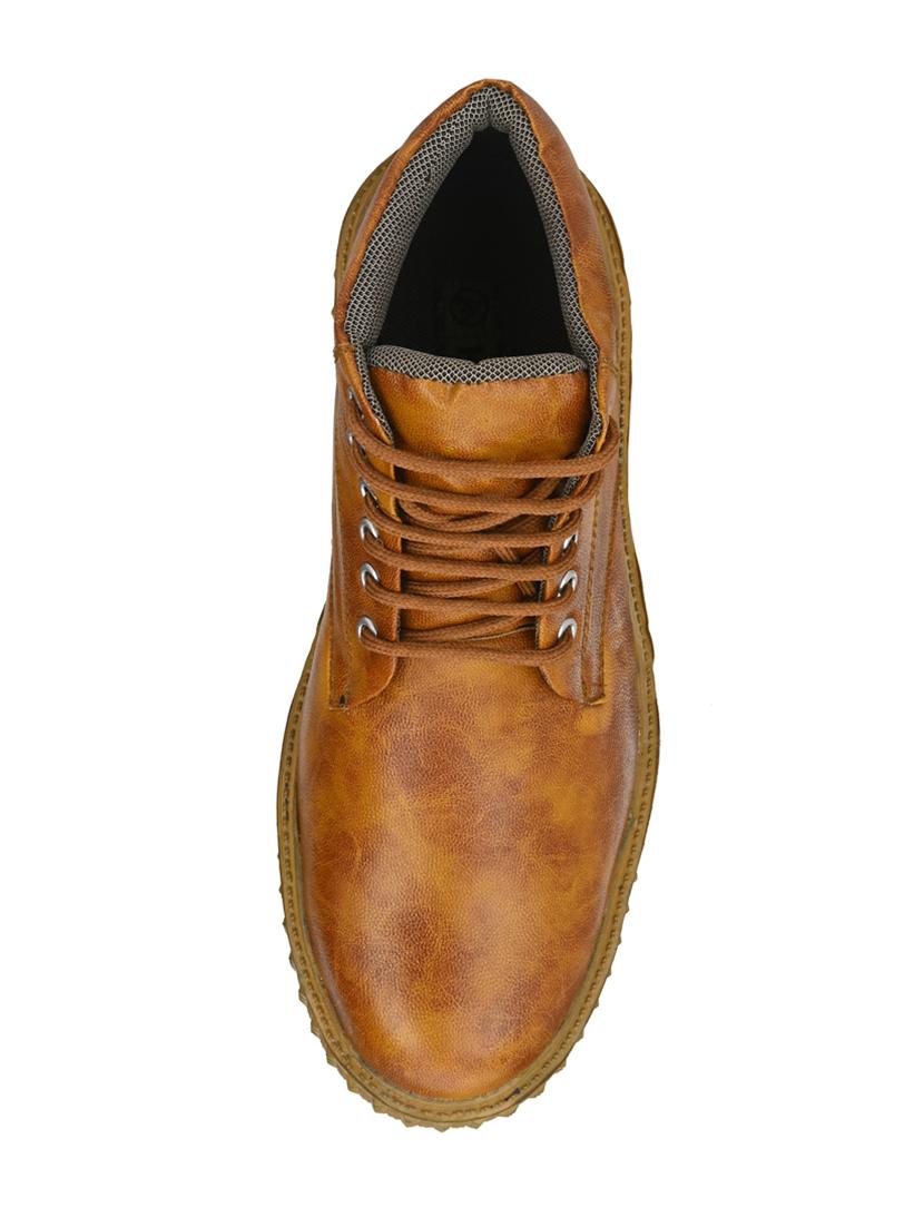 tan lace up boots - 17328015 - Zoom Image - 4