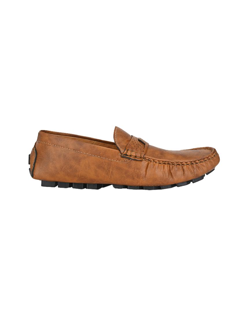 tan slip on loafers - 17328018 - Zoom Image - 2