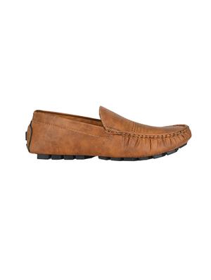 tan slip on loafers - 17328021 - Standard Image - 2