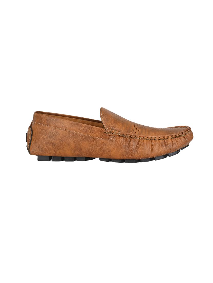 tan slip on loafers - 17328021 - Zoom Image - 2