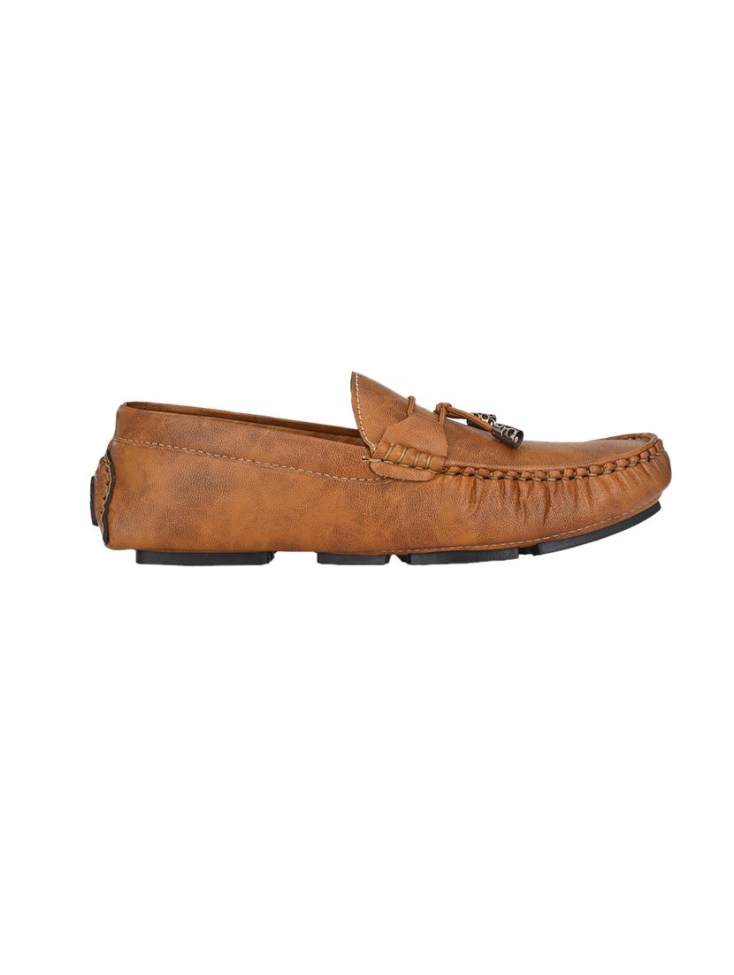 tan slip on loafers - 17328024 - Zoom Image - 2