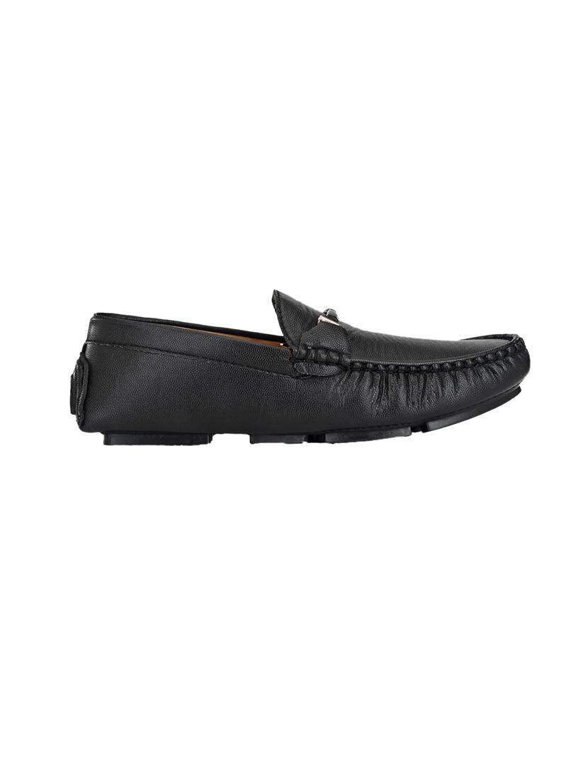 black slip on loafers - 17328025 - Zoom Image - 2