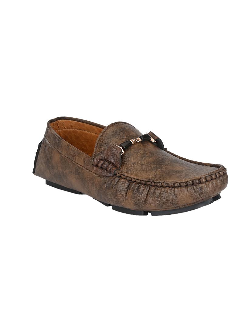 brown slip on loafers - 17328026 - Zoom Image - 1