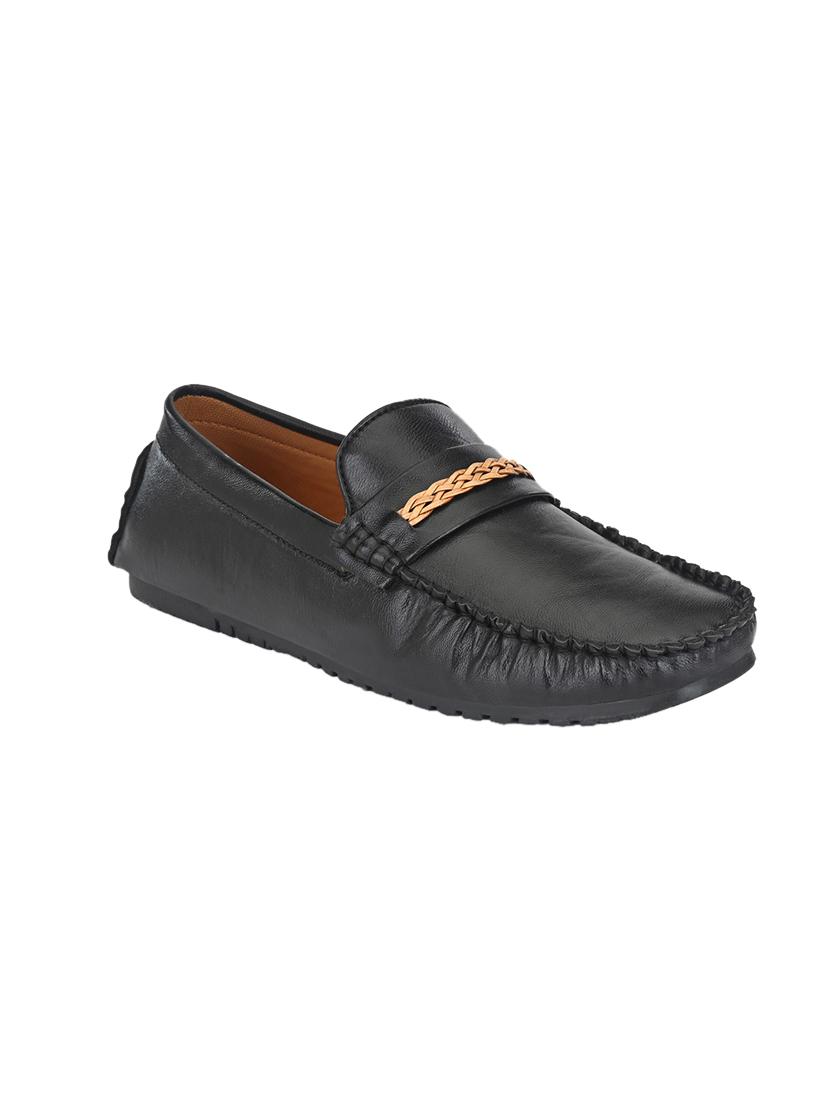 black slip on loafers - 17328028 - Zoom Image - 1