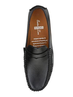 black slip on loafers - 17328031 - Standard Image - 4