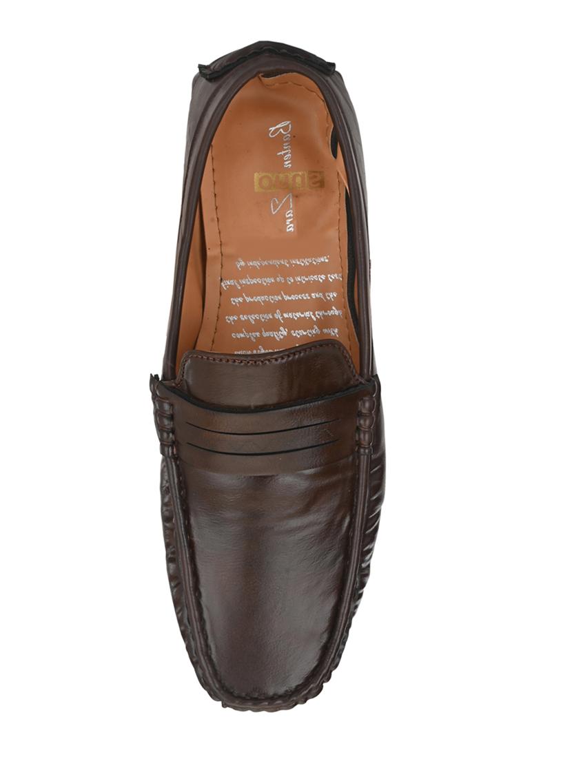 brown slip on loafers - 17328036 - Zoom Image - 4