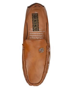 tan slip on loafers - 17328039 - Standard Image - 4