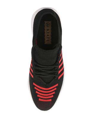 black lace up sport shoes - 17328043 - Standard Image - 4