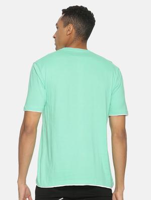sea green solid t-shirt - 17332898 - Standard Image - 2