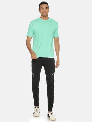 sea green solid t-shirt - 17332898 - Standard Image - 3