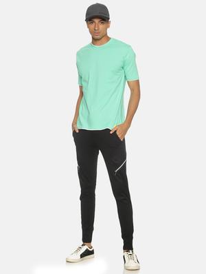 sea green solid t-shirt - 17332898 - Standard Image - 4