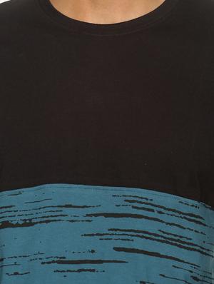 black printed cut & sew t-shirt - 17332899 - Standard Image - 5
