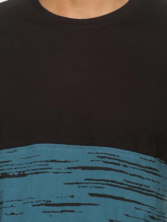 black printed cut & sew t-shirt - 17332899 - Zoom Image - 5