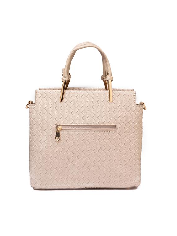 grey leatherette (pu) regular handbag - 17332918 - Zoom Image - 2