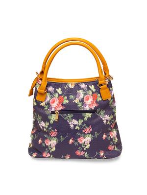 blue leatherette (pu) regular handbag - 17332933 - Standard Image - 2