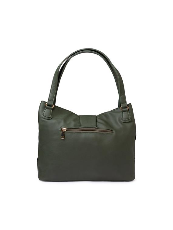 green leatherette (pu) regular handbag - 17332935 - Zoom Image - 2