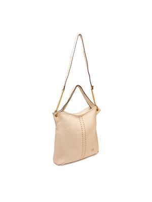 white leatherette (pu) regular handbag - 17332936 - Standard Image - 5