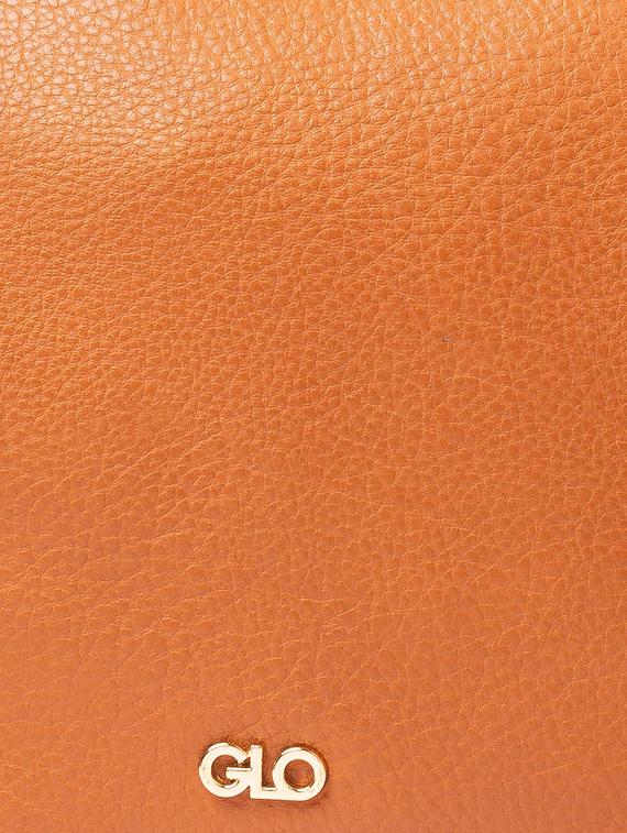 tan leatherette (pu) regular handbag - 17332939 - Zoom Image - 4